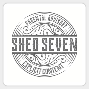 Shed Seven Vintage Ornament Sticker